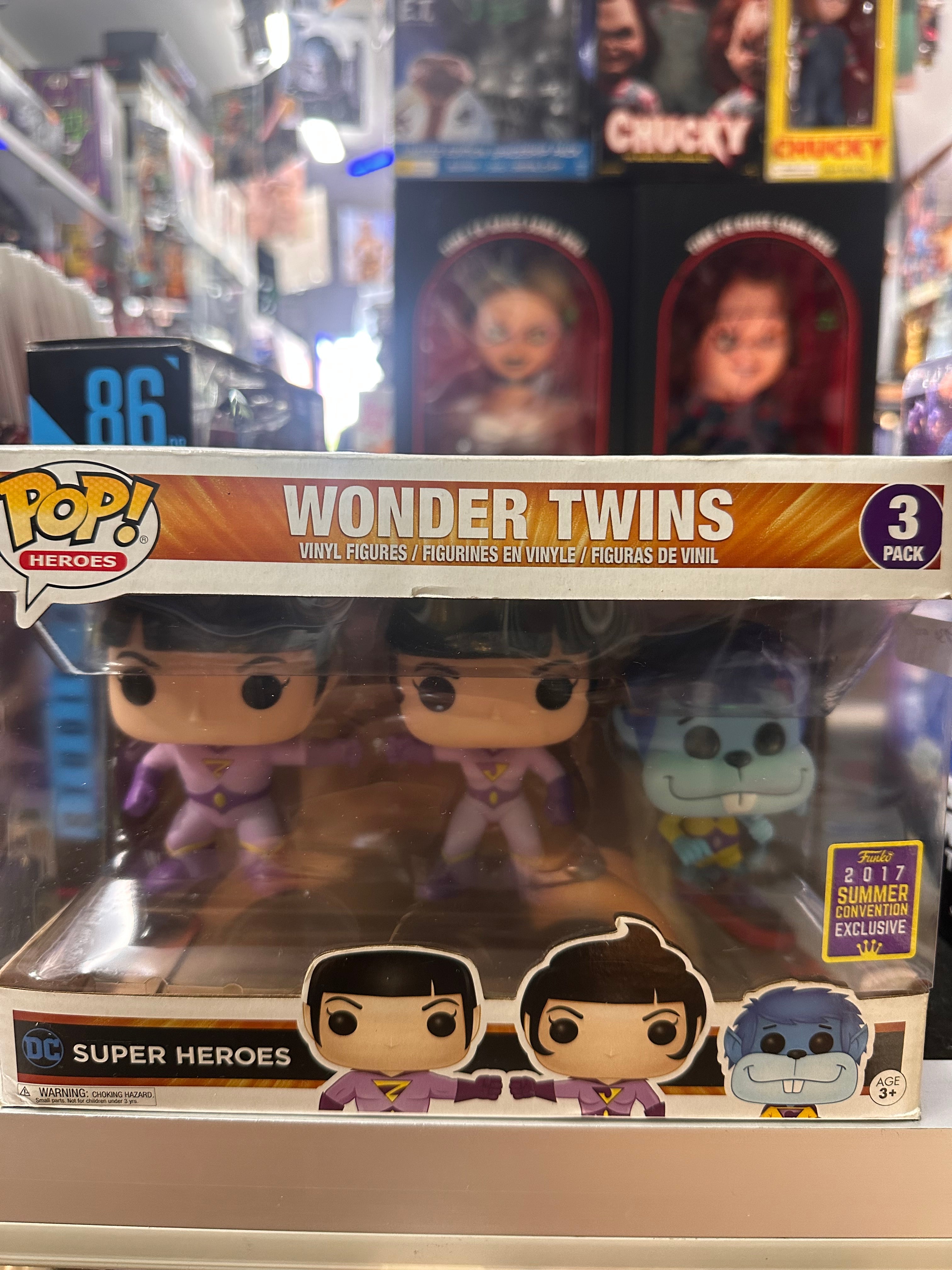 Funko Pop 3 Pack Wonder store Twins