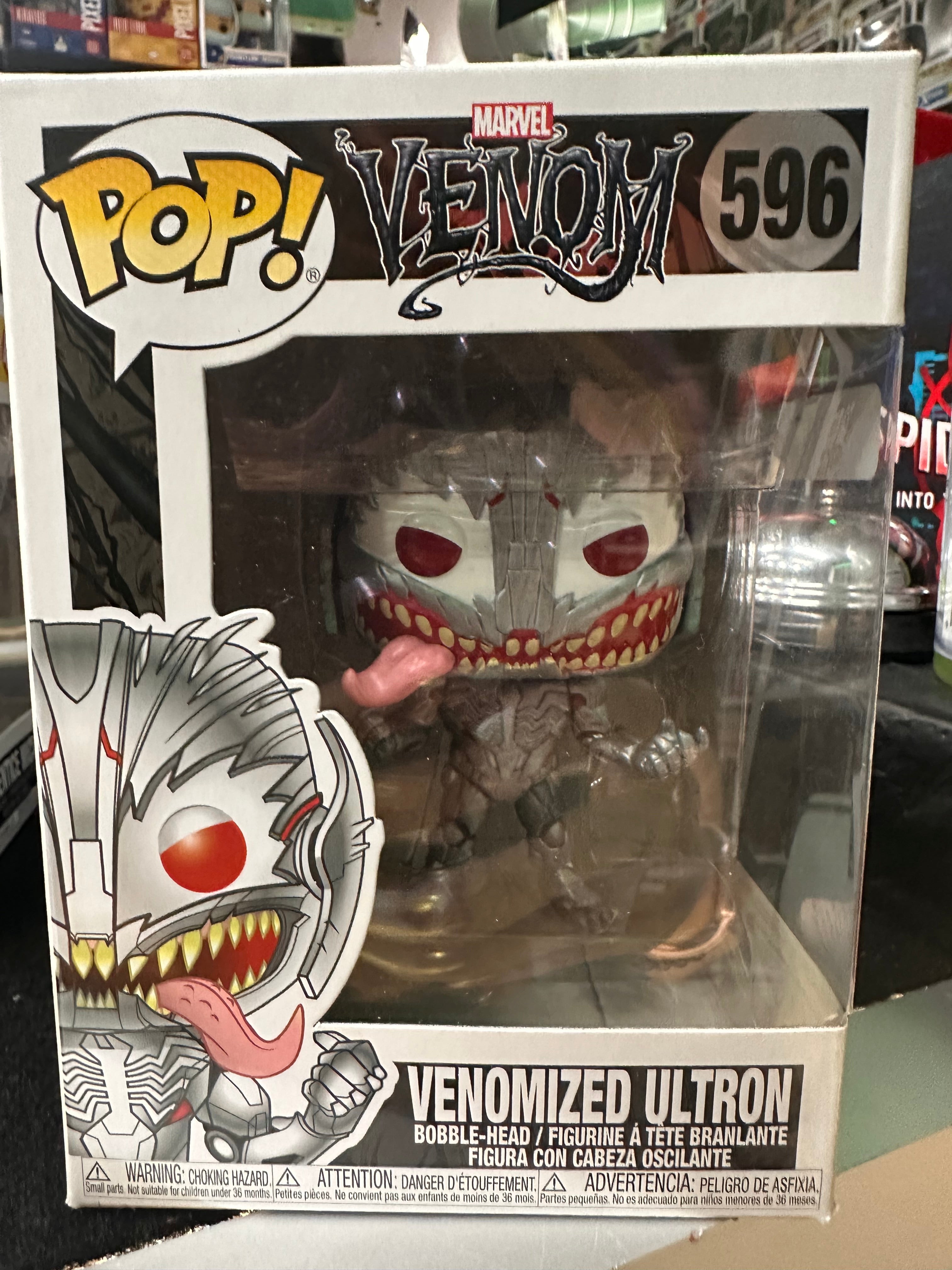 Funko Pop Venom Venomized Ultron 596 Captain Comics And Collectables Pty Ltd