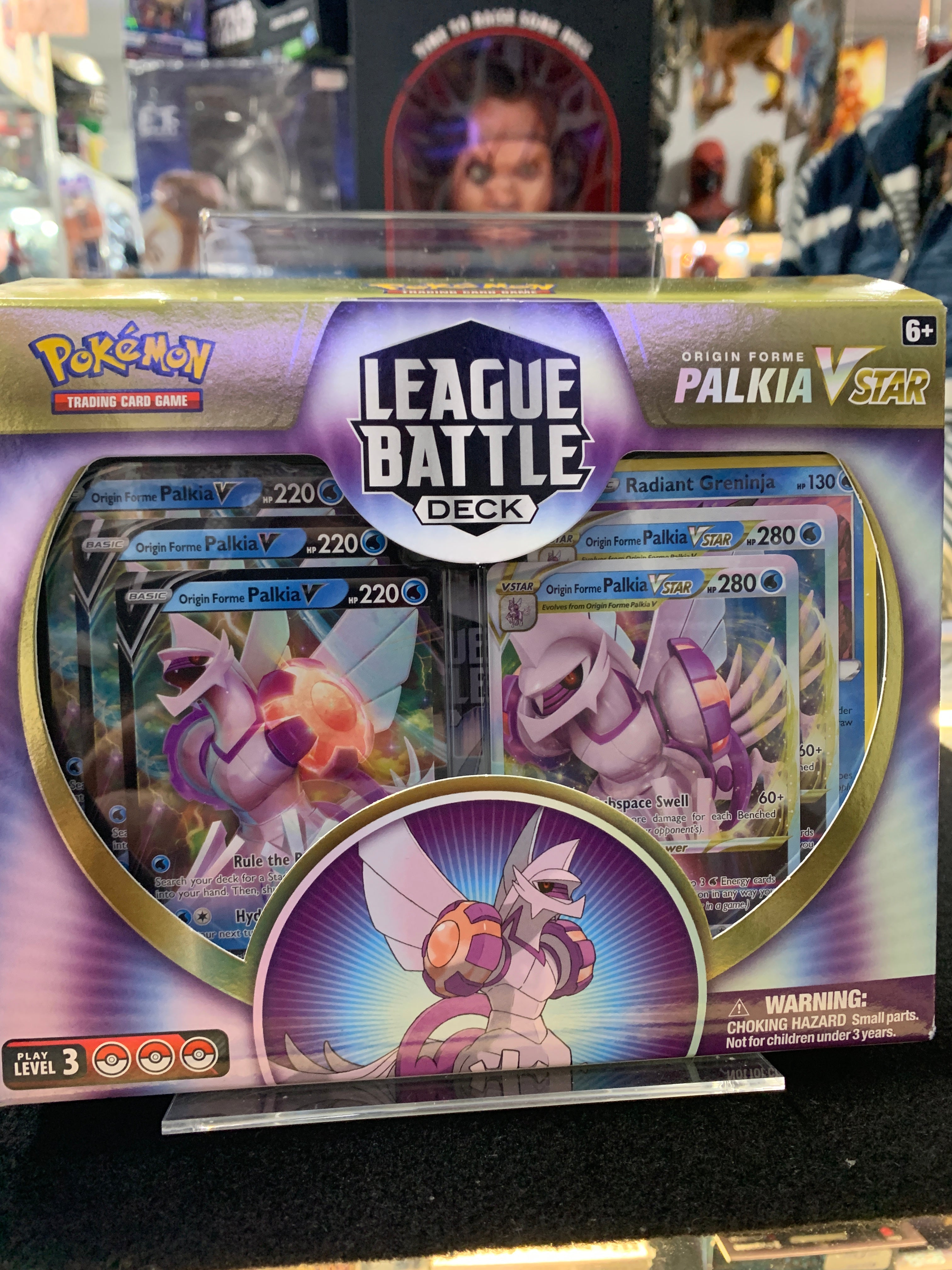 Pokémon Trading Card Game League Battle Deck Palkia V Star Captain Comics And Collectables Pty Ltd 8766