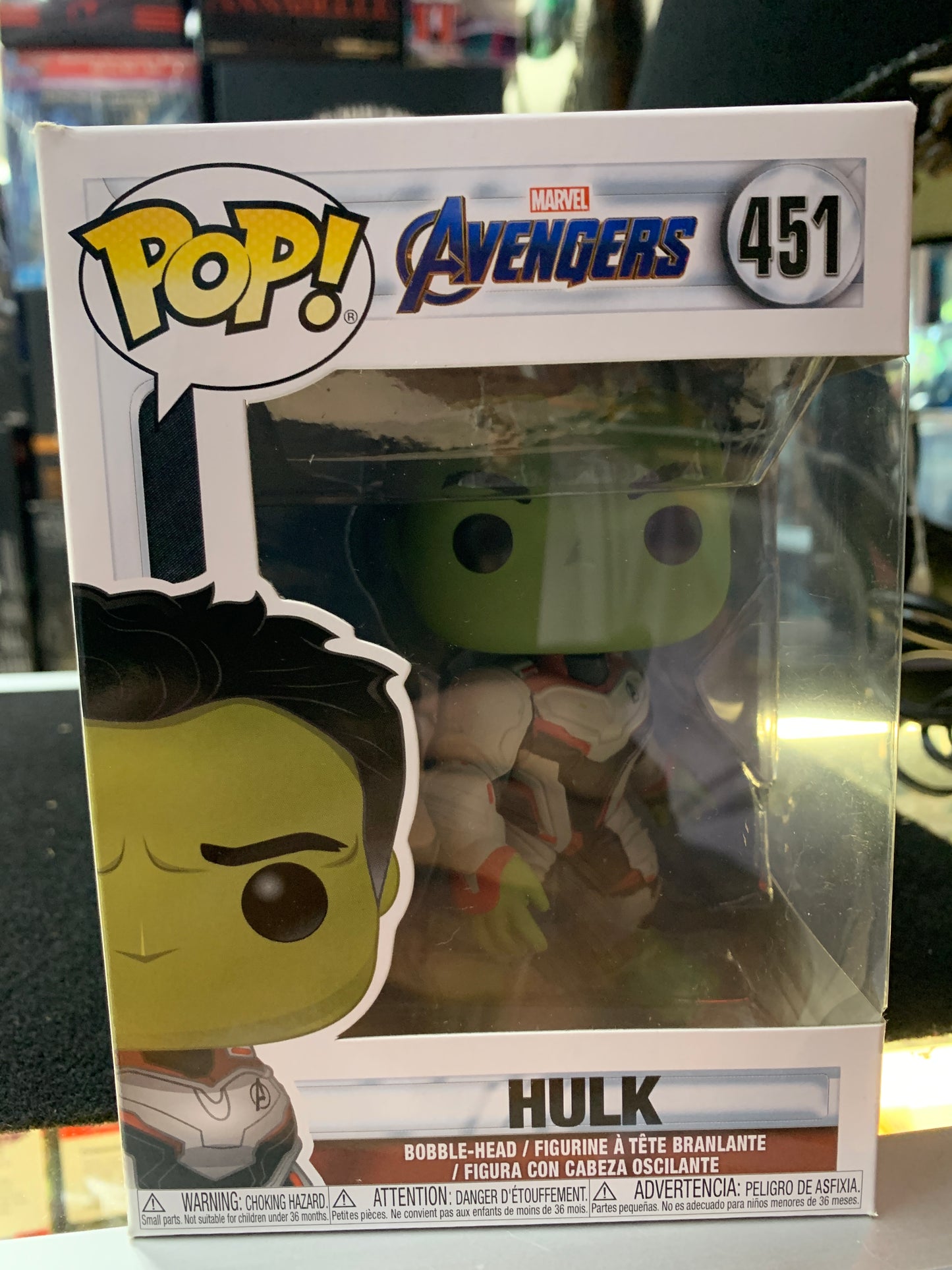 Pop funko hulk 451