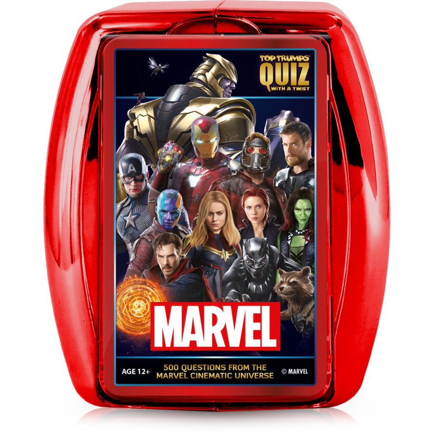 Marvel Cinematic Universe Top Trumps Quiz Game - N08658