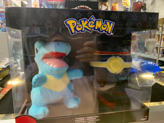 Pokémon Totodile plus luxury ball