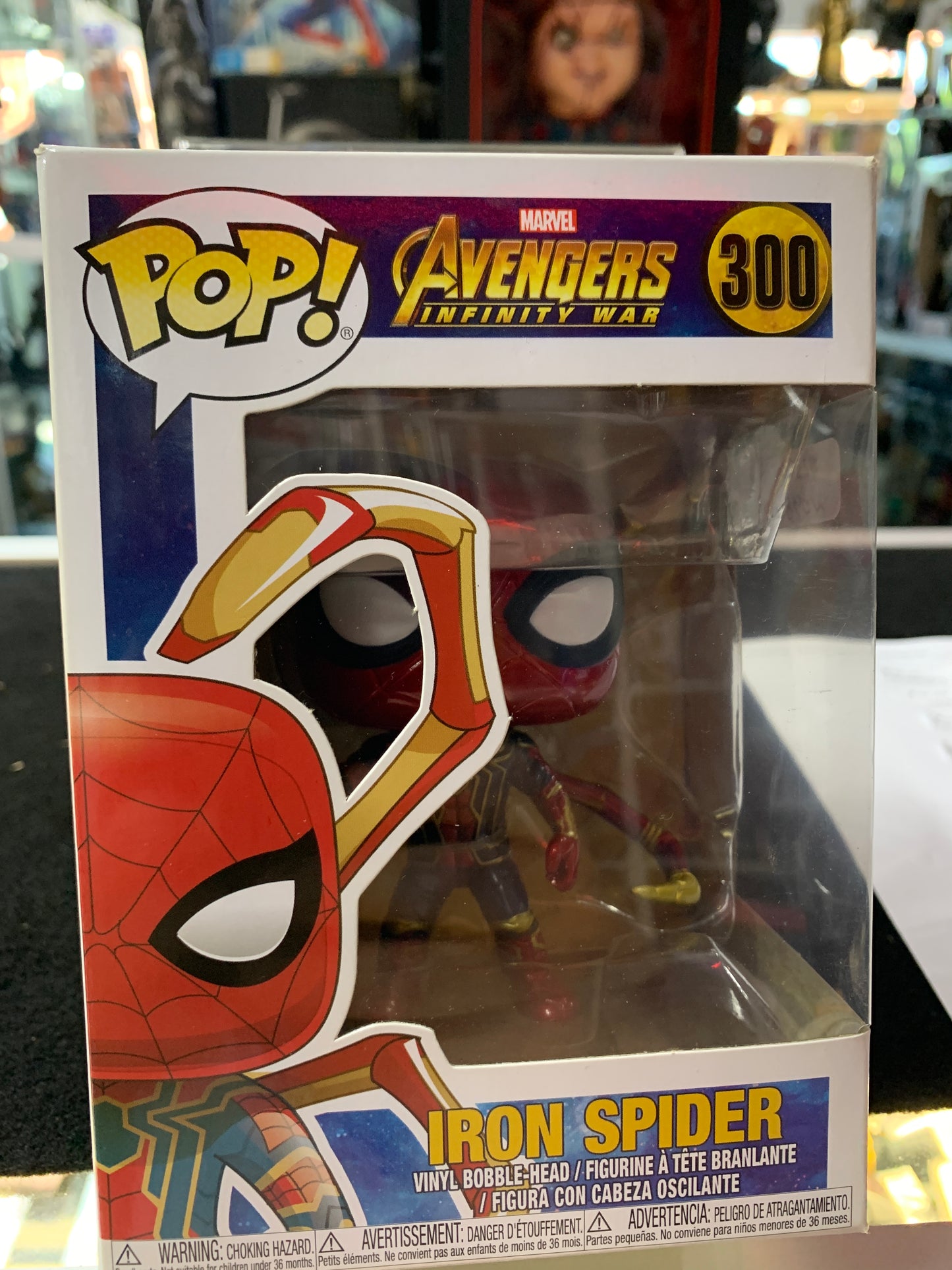 Pop funko iron spider 300