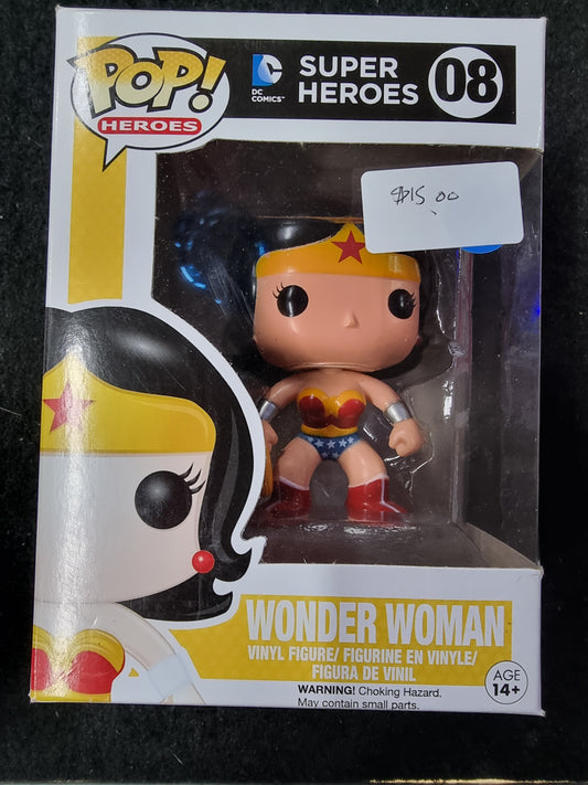 FUNKO POP DC SUPER HERROES WONDER WOMAN #08