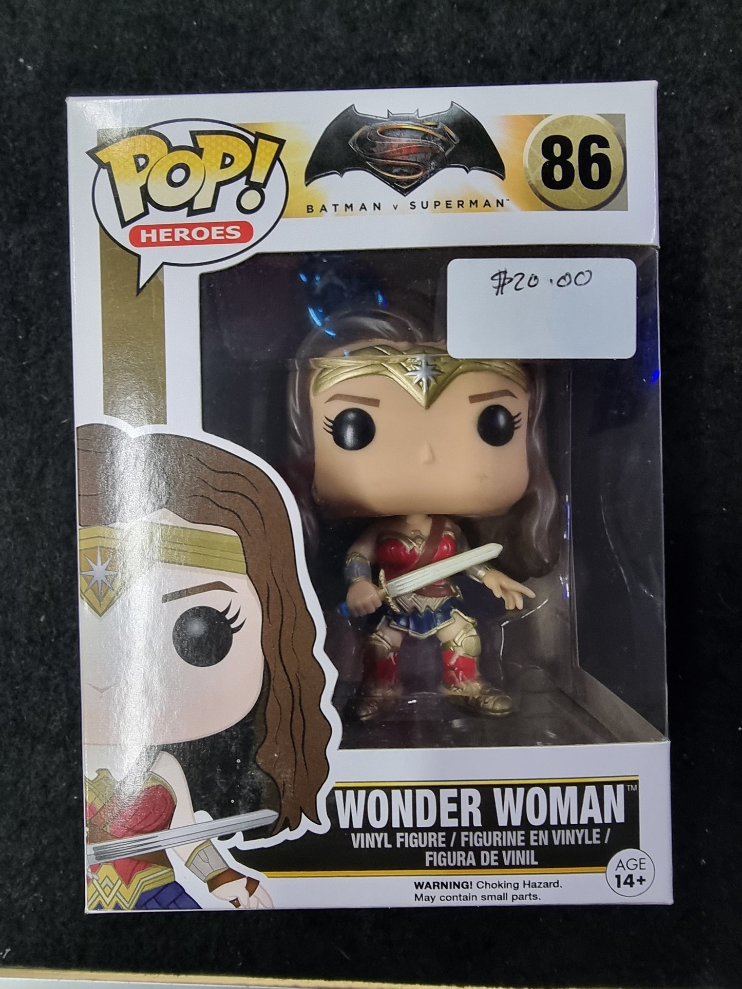 FUNKO POP BATMAN V SUPERMAN WONDER WOMAN #86