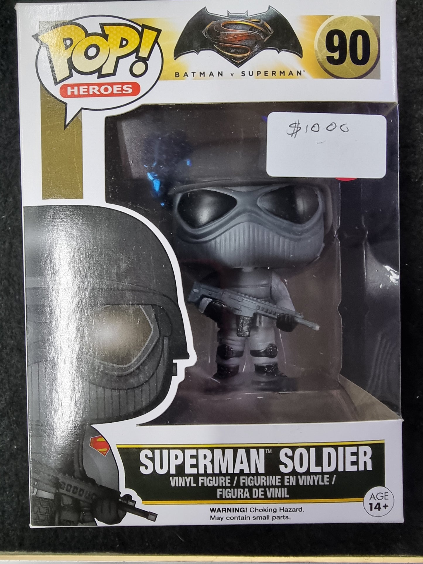 FUNKO POP BATMAN V SUPERMAN SUPERMAN SOLDIER #90