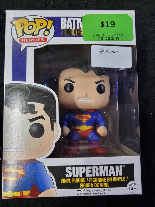 FUNKO POP BATMAN THE DARK KNIGHT RETURNS SUPERMAN #114