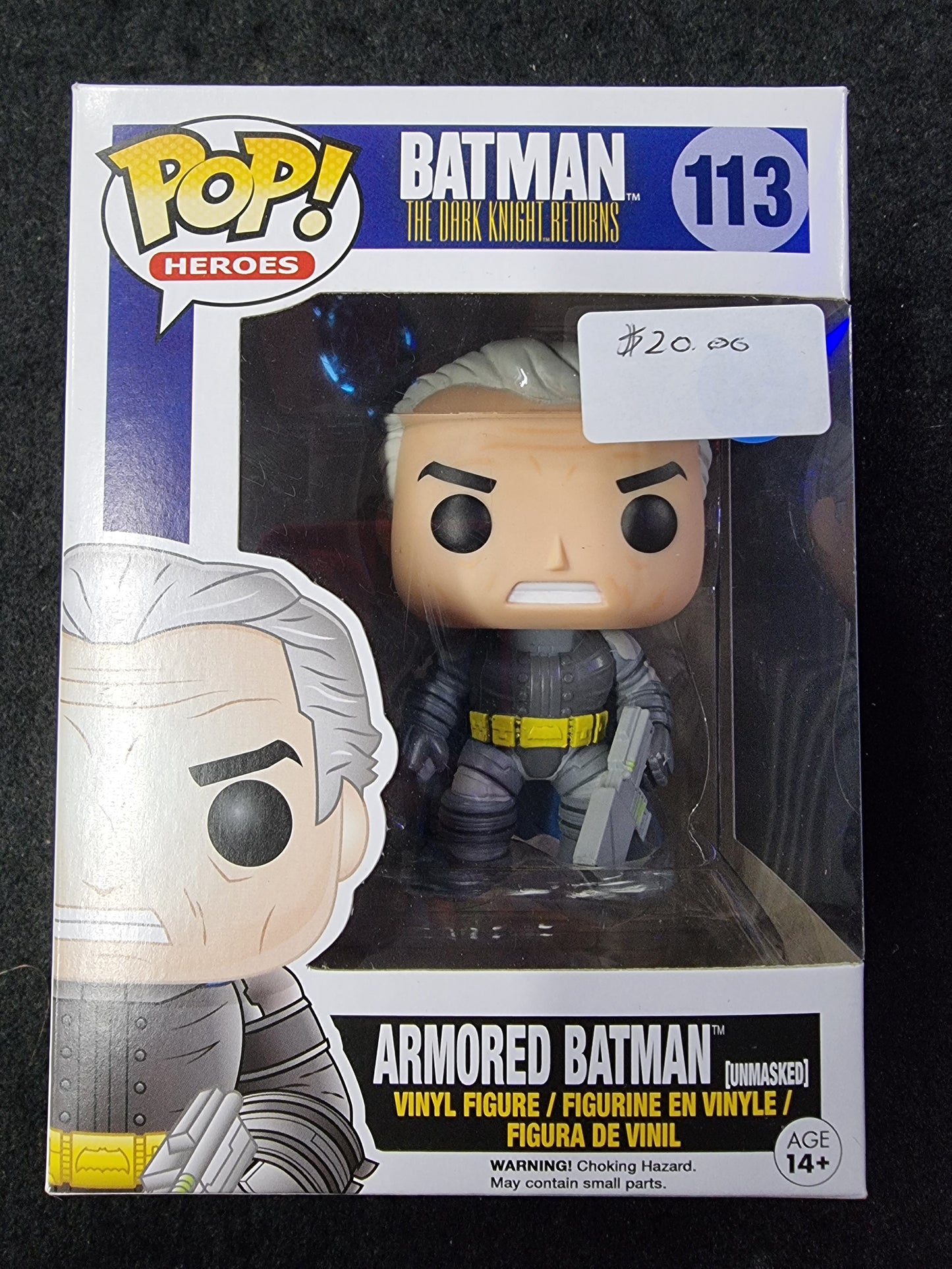 FUNKO POP BATMAN THE DARK KNIGHT RETURNS ARMORED BATMAN #113