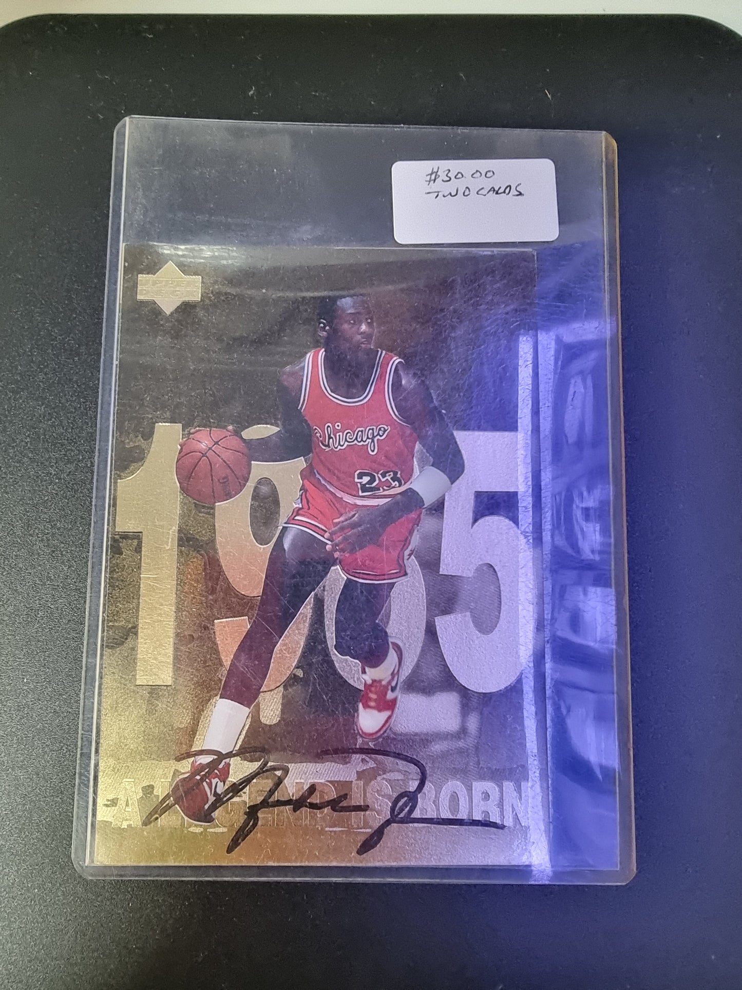 1998 UPPER DECK MICHAEL JORDAN GATORADE # 1 GOLD FOIL AND #2