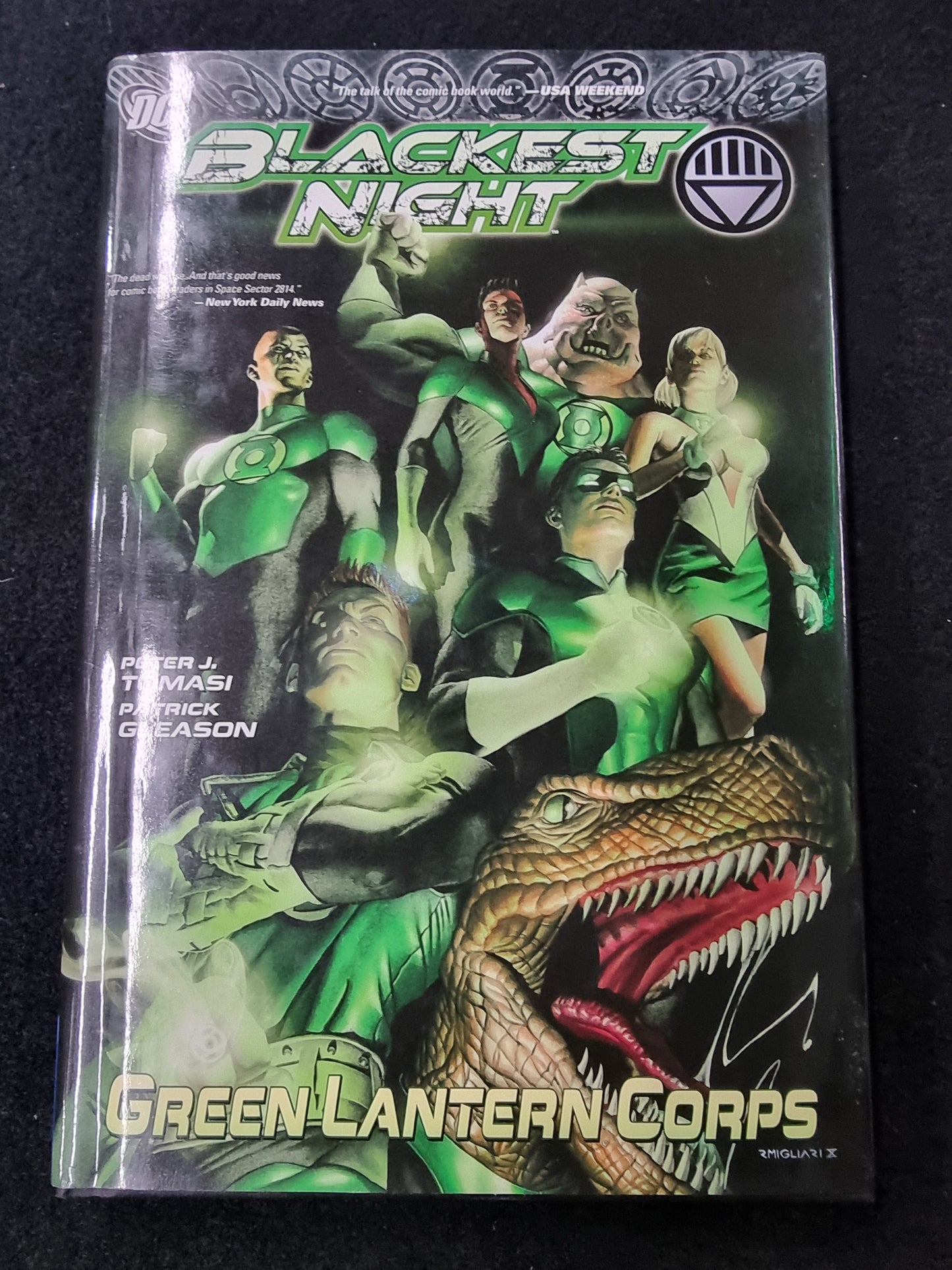 DC BLACK NIGHT GREEN LANTERN CORPS