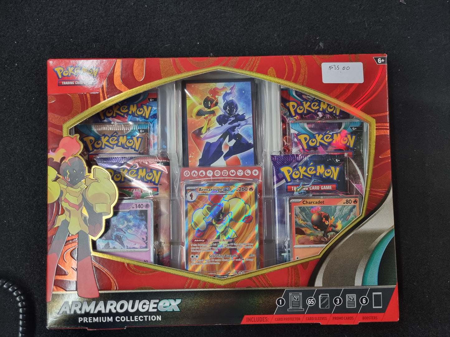 POKEMON ARMAROUGE EX PREMIUM COLLECTION TRADING CARD GAME