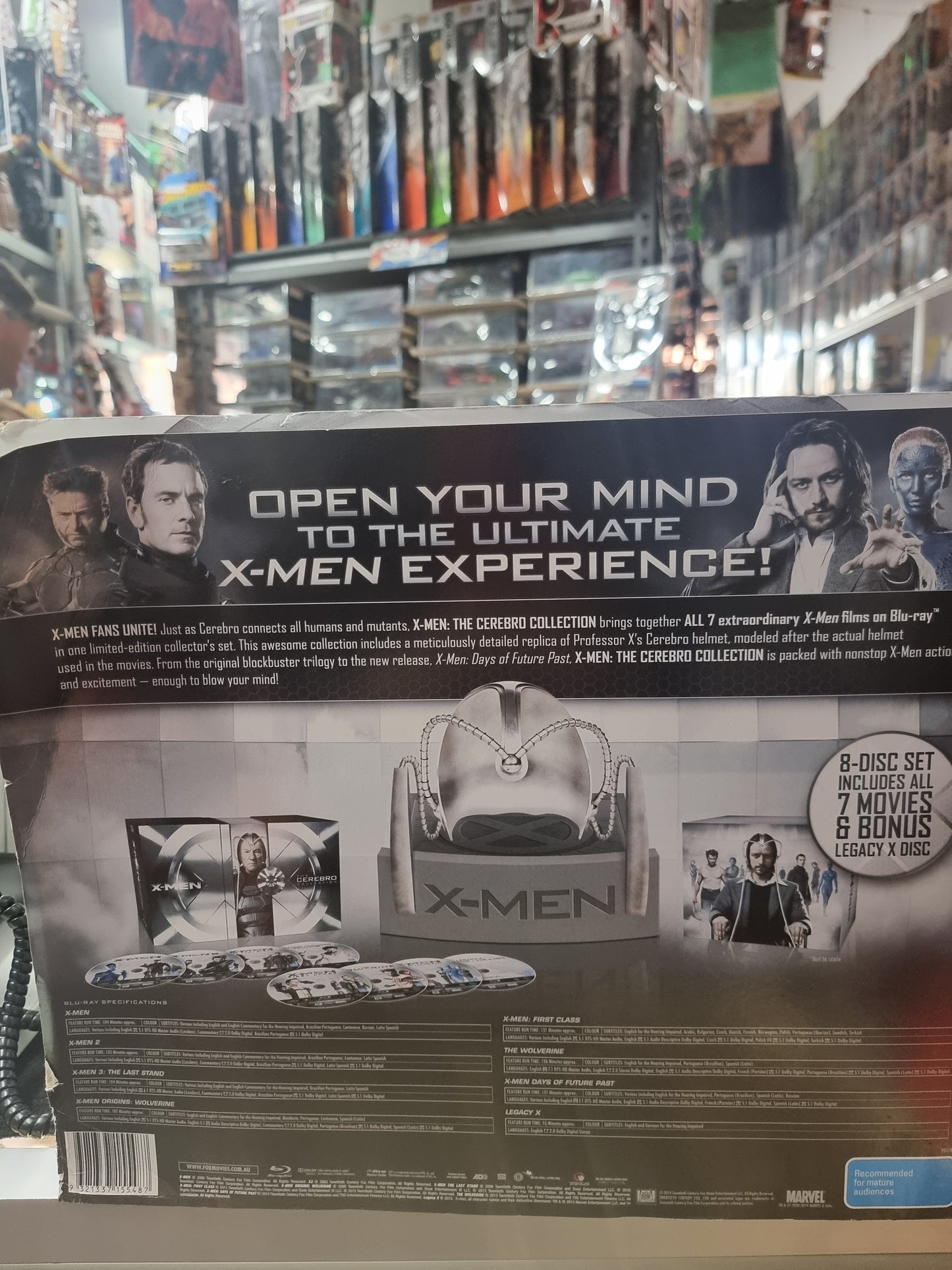 X-MEN THE CEREBRO COLLECTION (NO MOVIES)