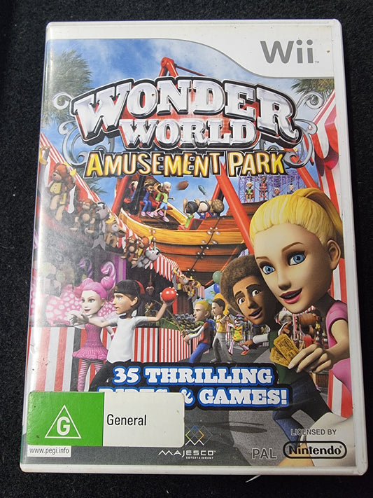 WONDER WORLD AMUSEMENT PARK  WII