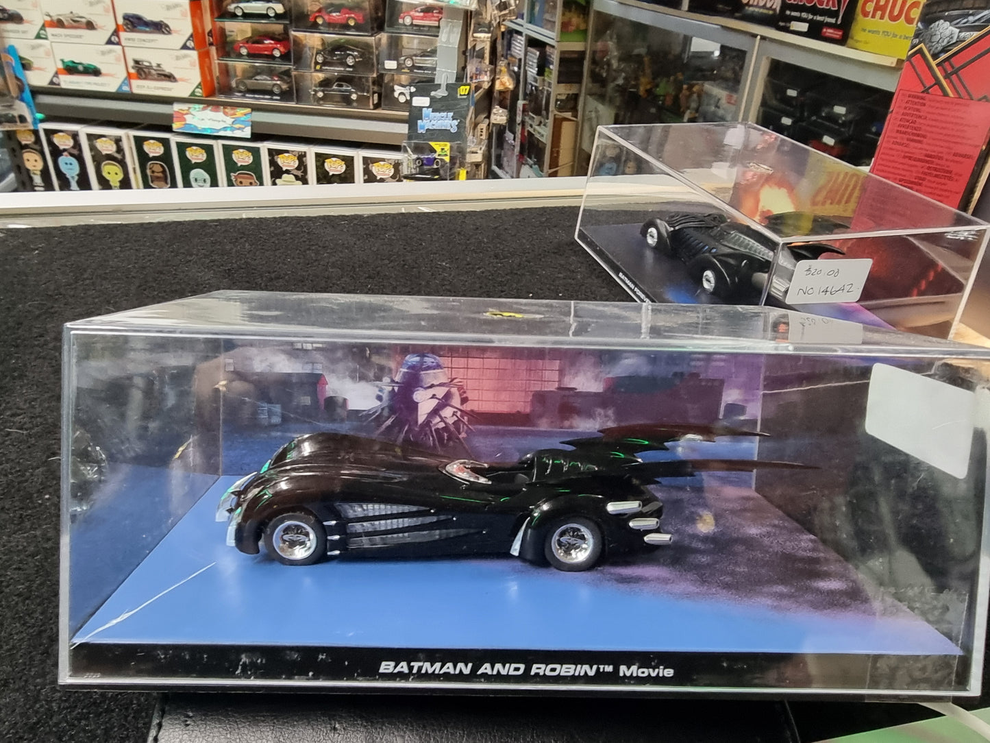 BATMAN COLLECTOR CARS BATMAN AND ROBIN MOVIE