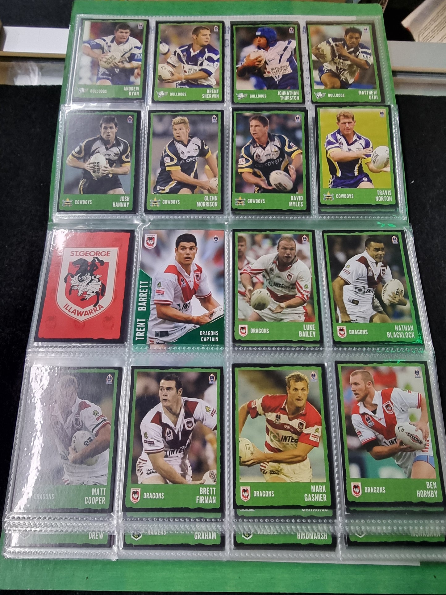 2004 OFFICIAL RUGBY LEAGUE CARD SERIES