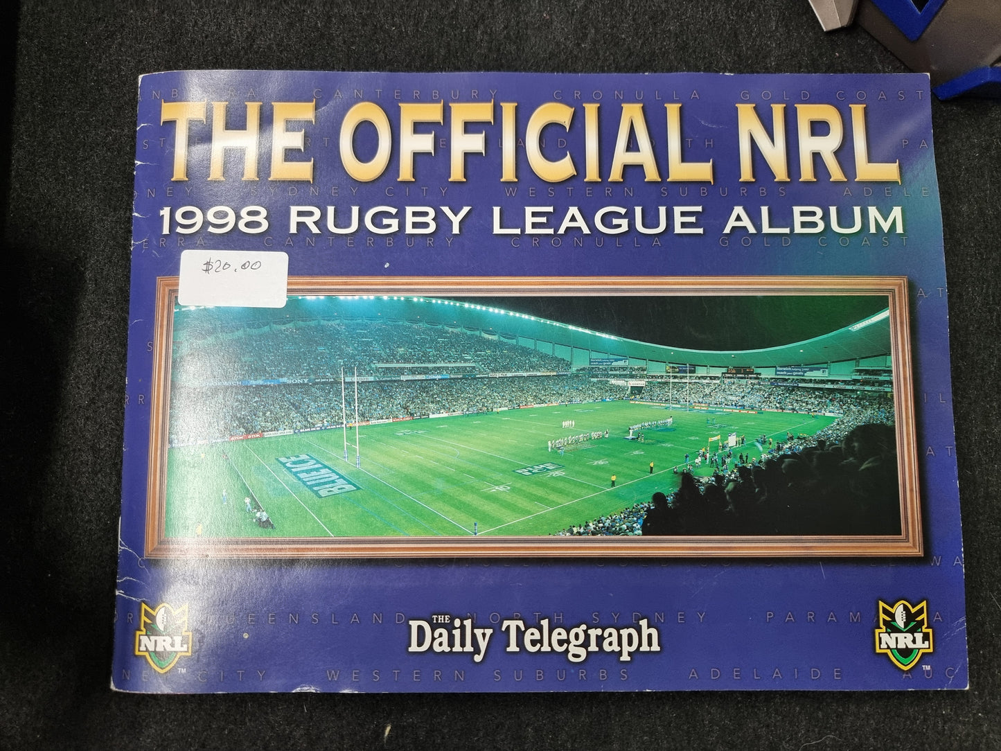 1998 THE OFFICIIAL NRL RUGBY LEAGUE ALBUM