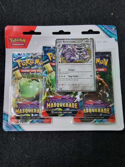 POKEMON SCARLET & VIOLET TWILIGHT MASQUERADE TRADING CARD GAME