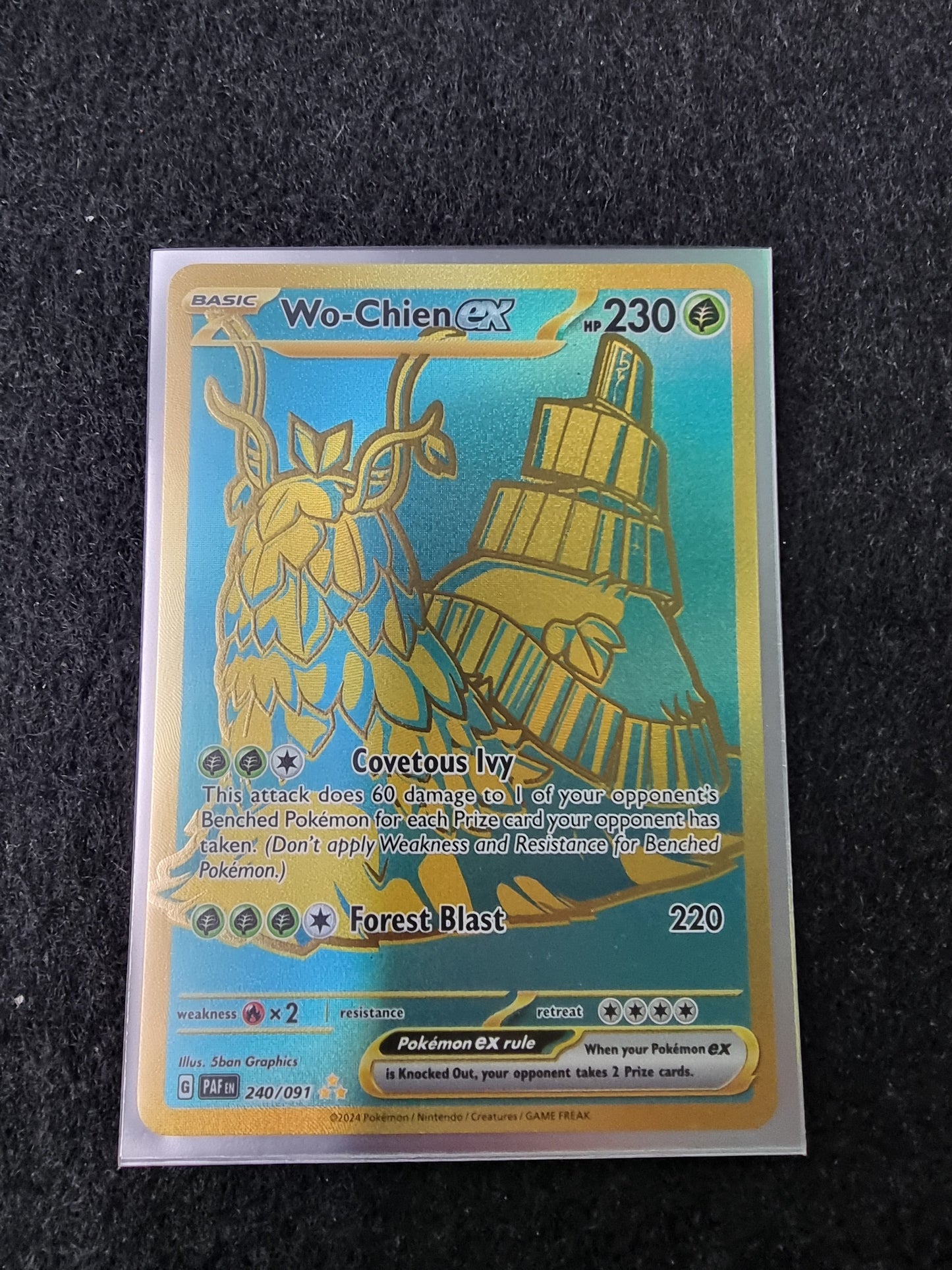 POKEMON SHINY WO-CHIEN EX UR SHINY TREASURE EX