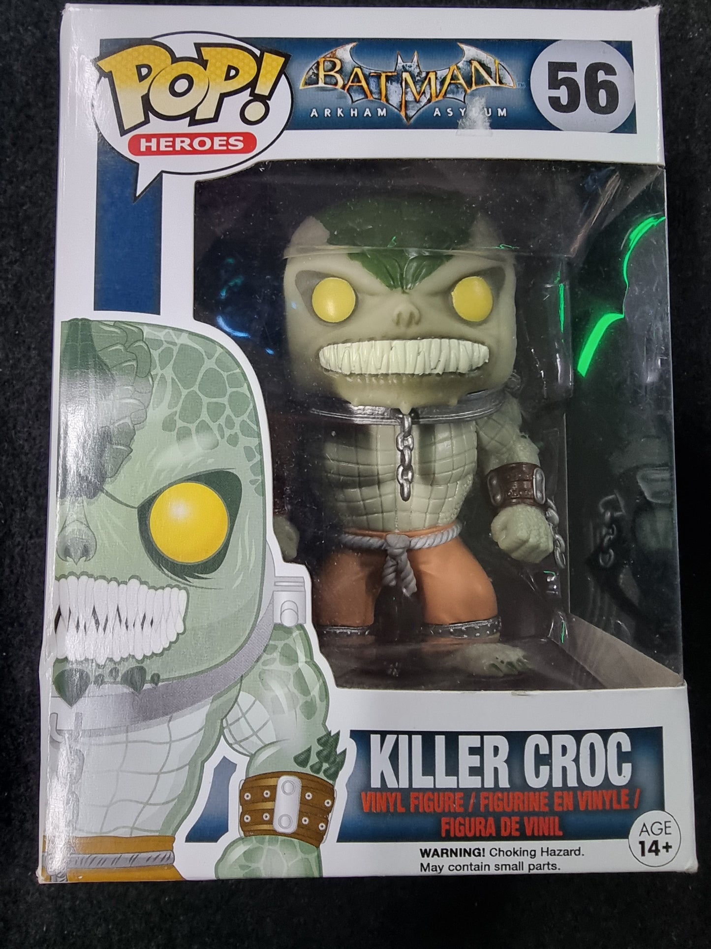 FUNKO POP BATMAN ARKHAM ASYLUM KILLER CROC #56