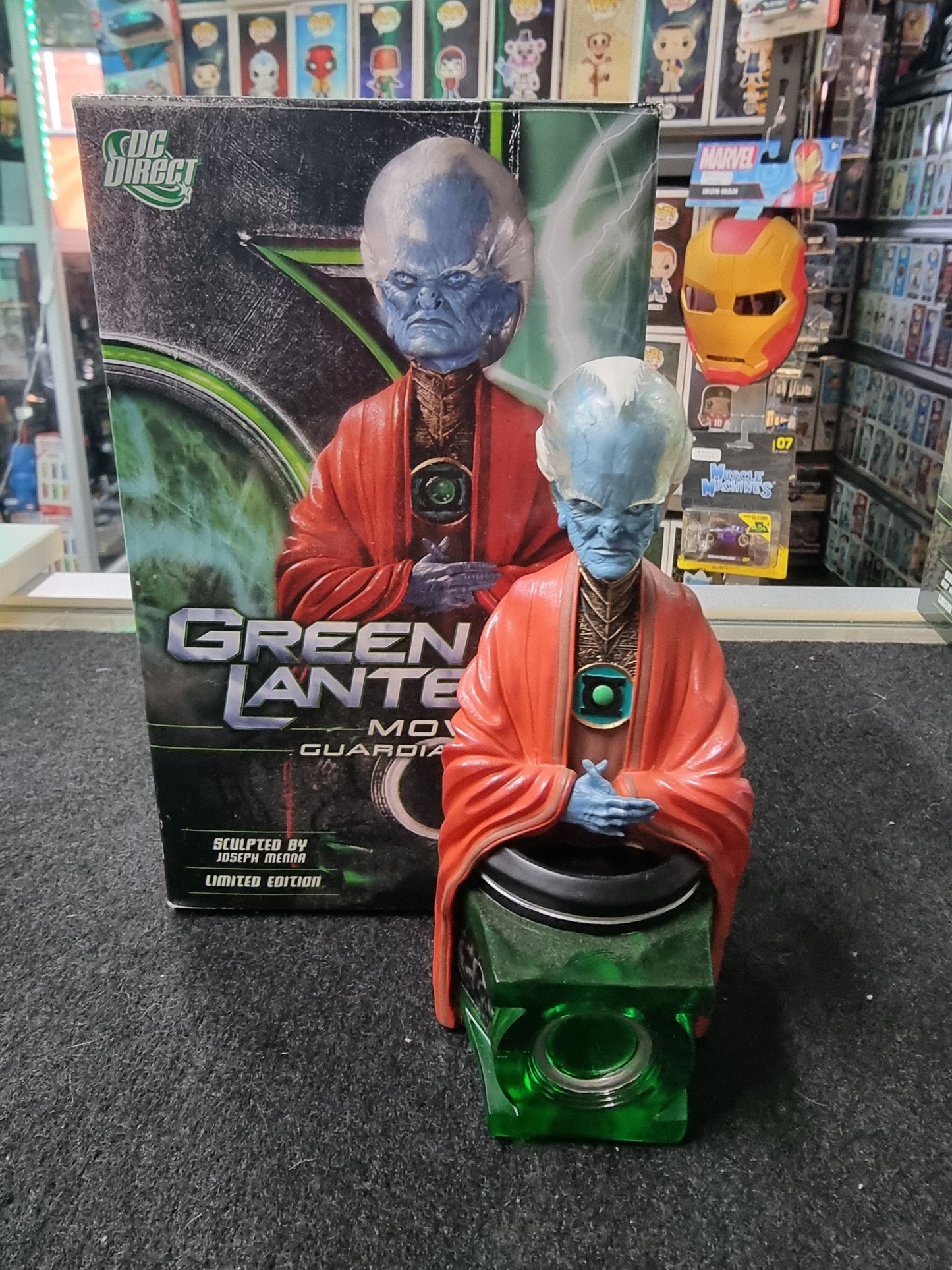 GREEN LANTERN MOVIE GUARDIAN BUST DC DIRECT 0067/4000