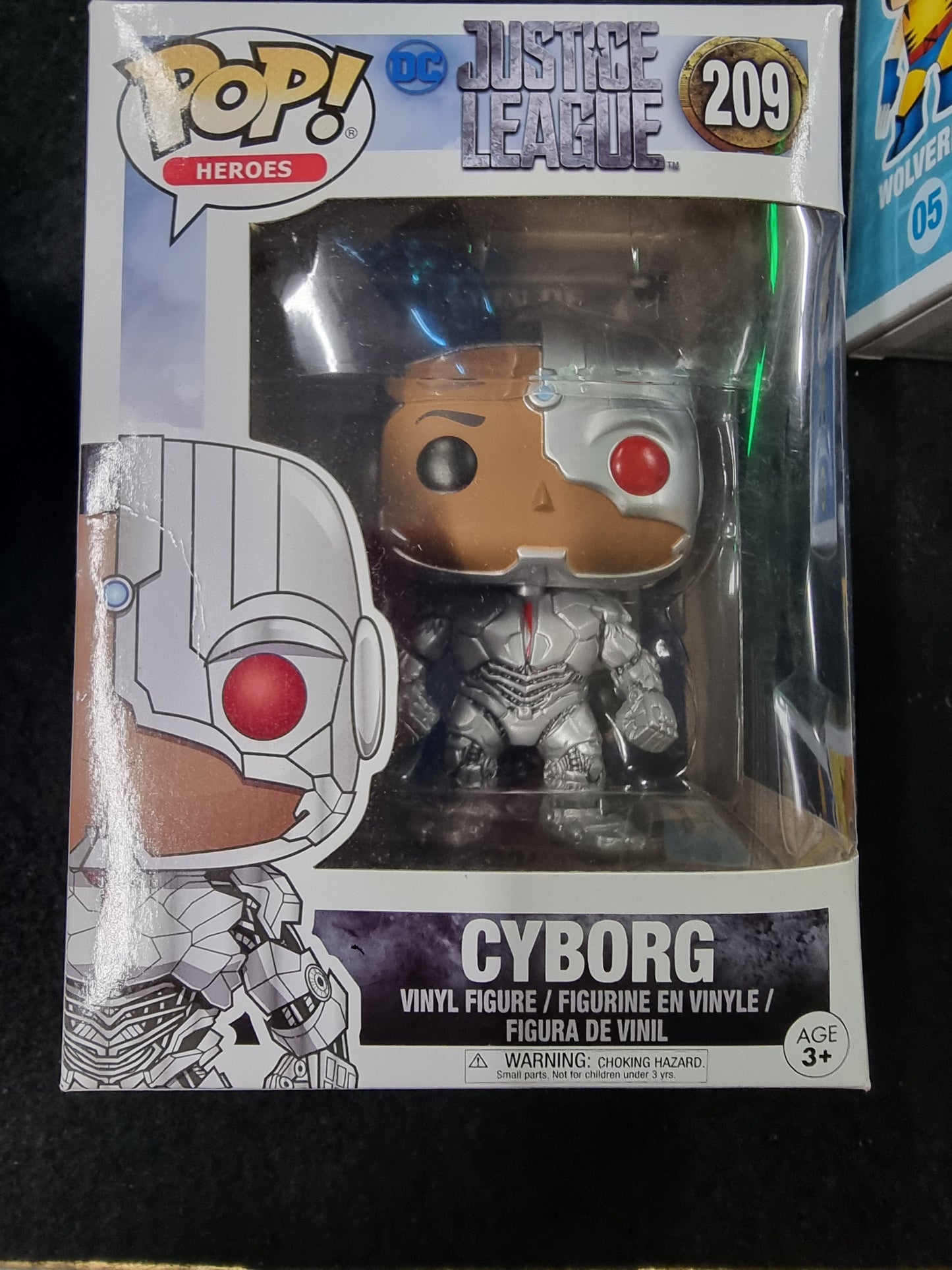 FUNKO POP JUSTICE LEAGUE CYBORG #209