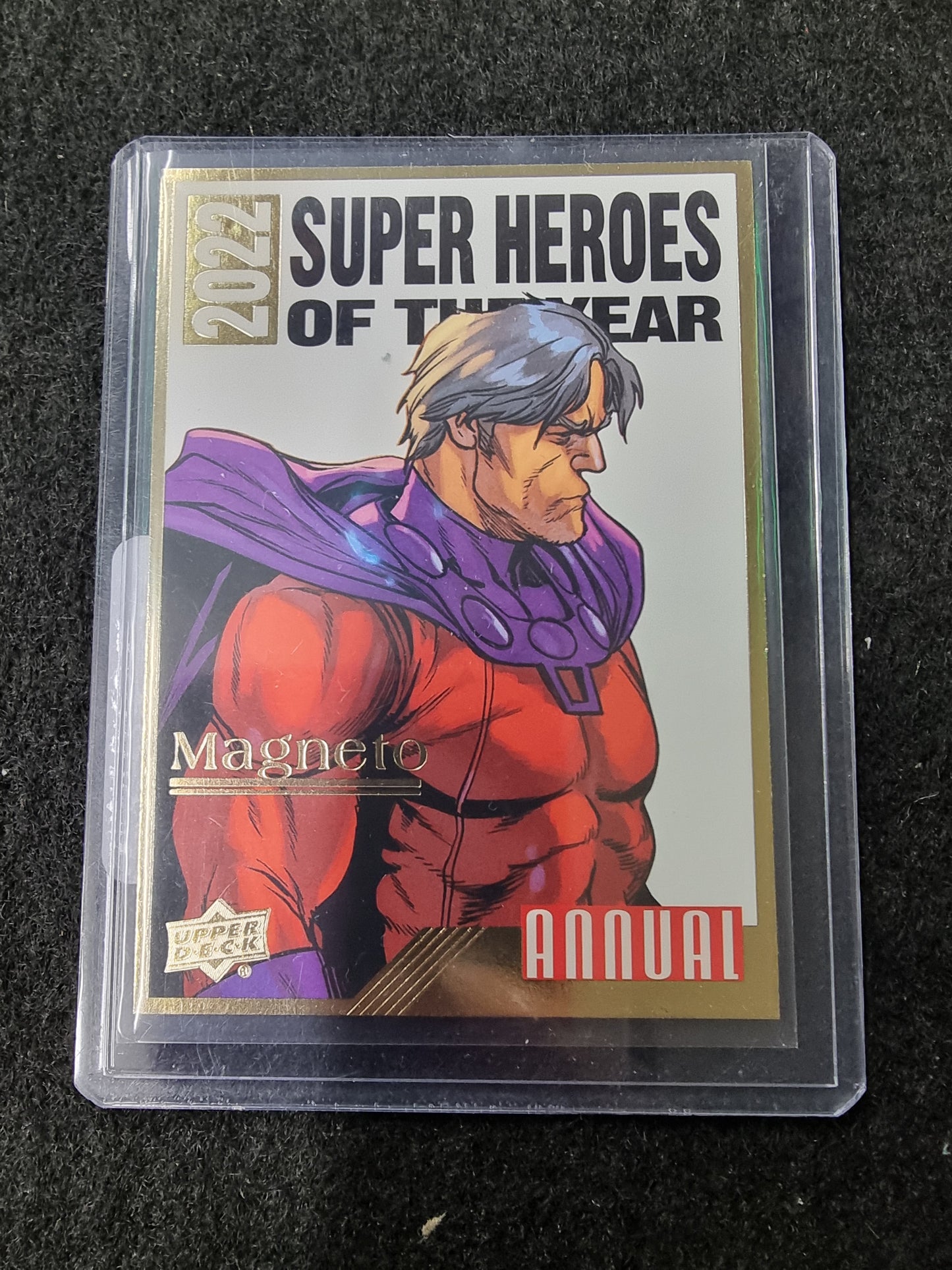 2022-23 Upper Deck Marvel Annual Super Heroes of the Year Insert MAGNETO #MI-4