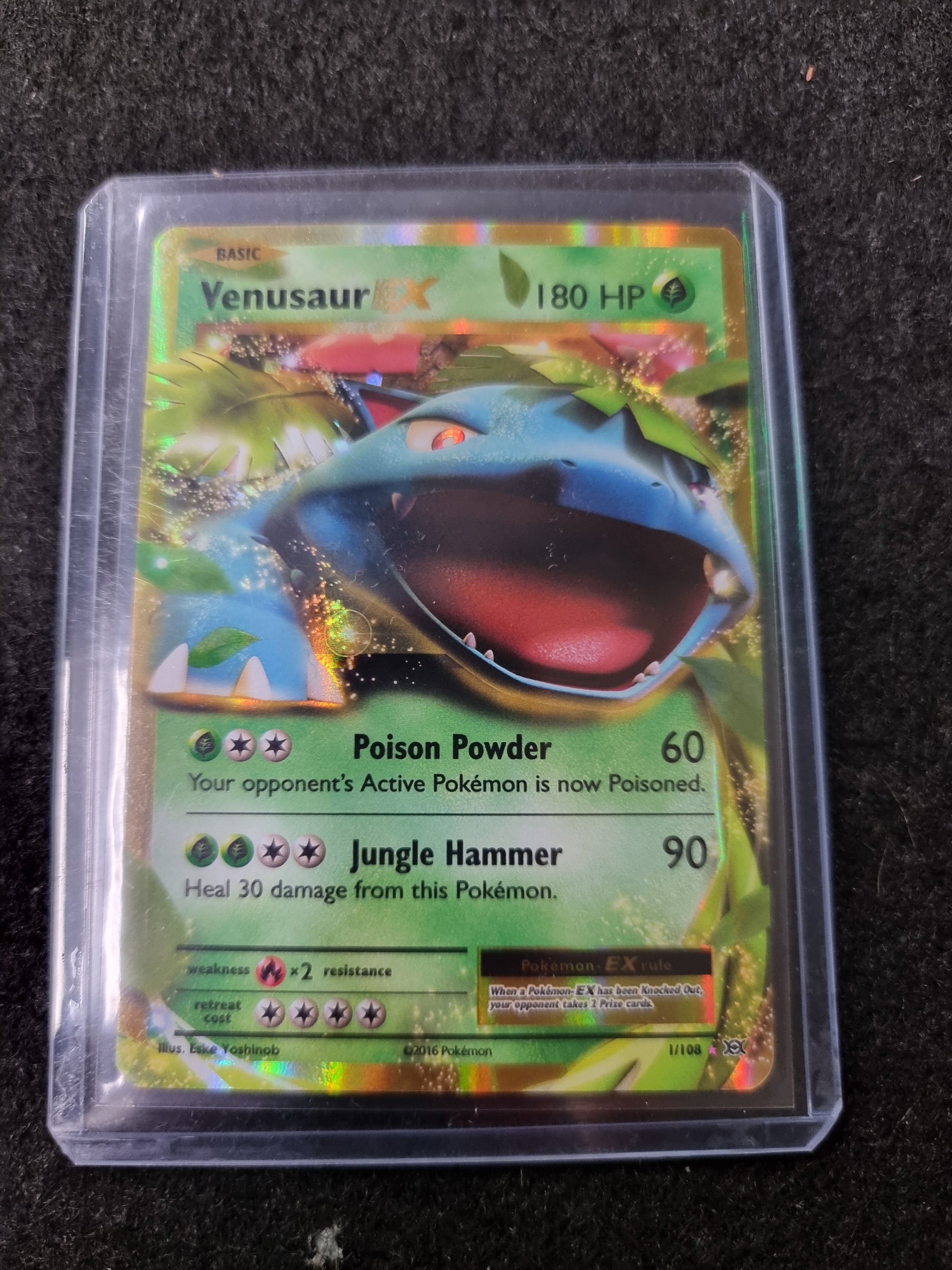 Pokemon Venusaur EX factory