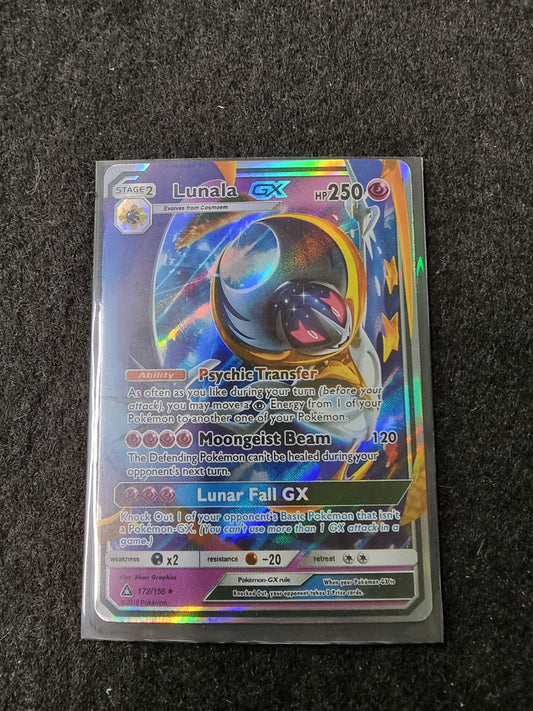 Pokémon TCG Lunala GX SM Black Star Promo SM17 Holo Promo