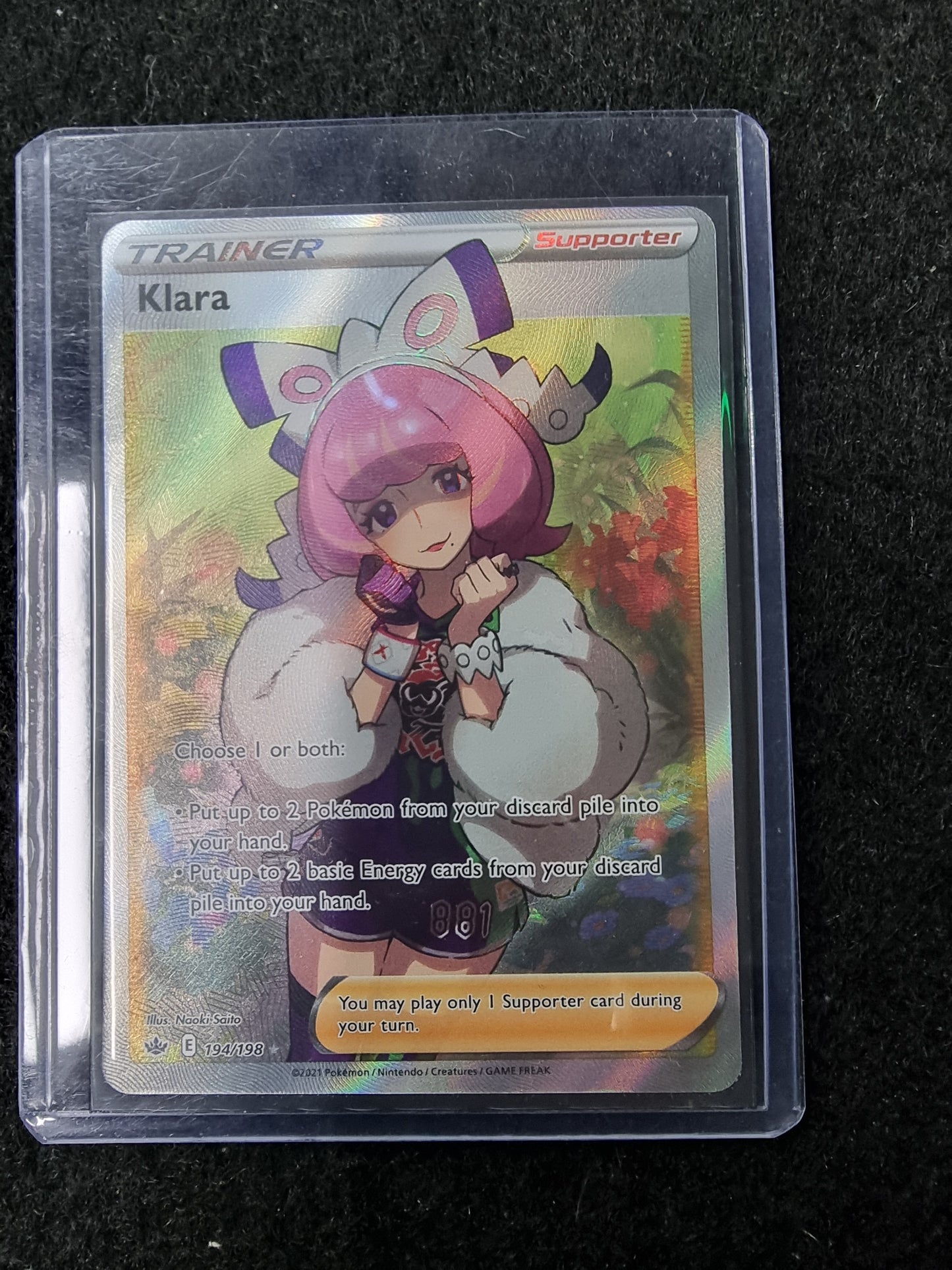 Pokémon TCG Trainer Klara 194/198 Full Art