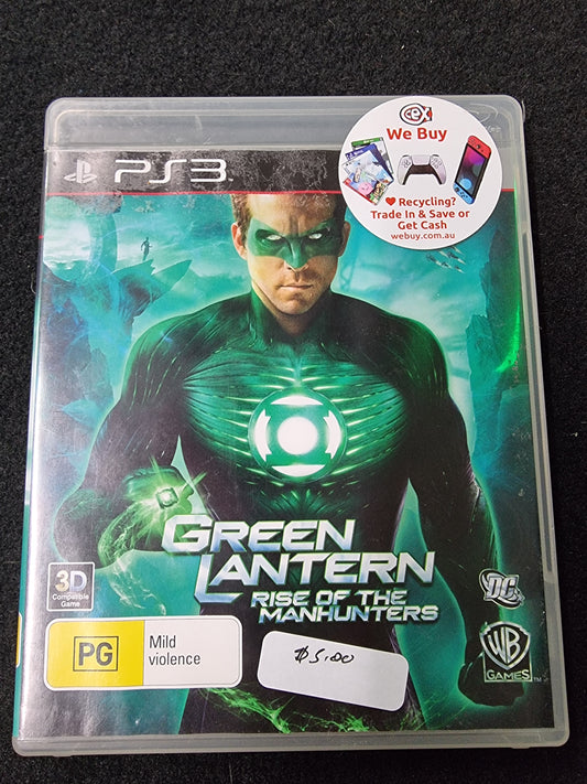 PS3 GREEN LANTERN RISE OF THE MANHUNTERS