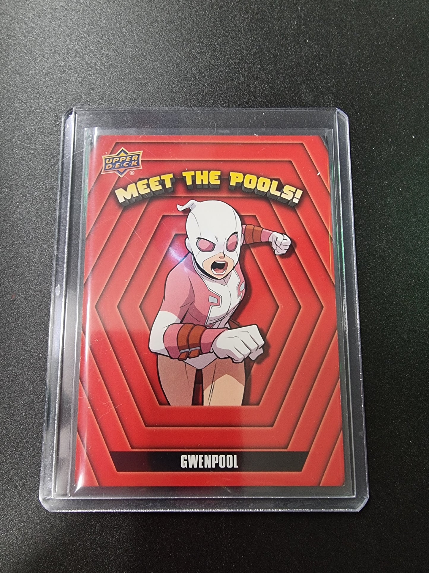 2019 UPPER DECK MARVEL DEADPOOL MEET THE POOLS! MTP9 INSERT CARD GWENPOOL