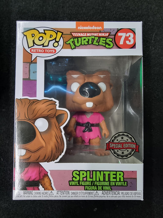 FUNKO POP TEENAGE MUTANT NINJA TURTLES SPLINTER #73