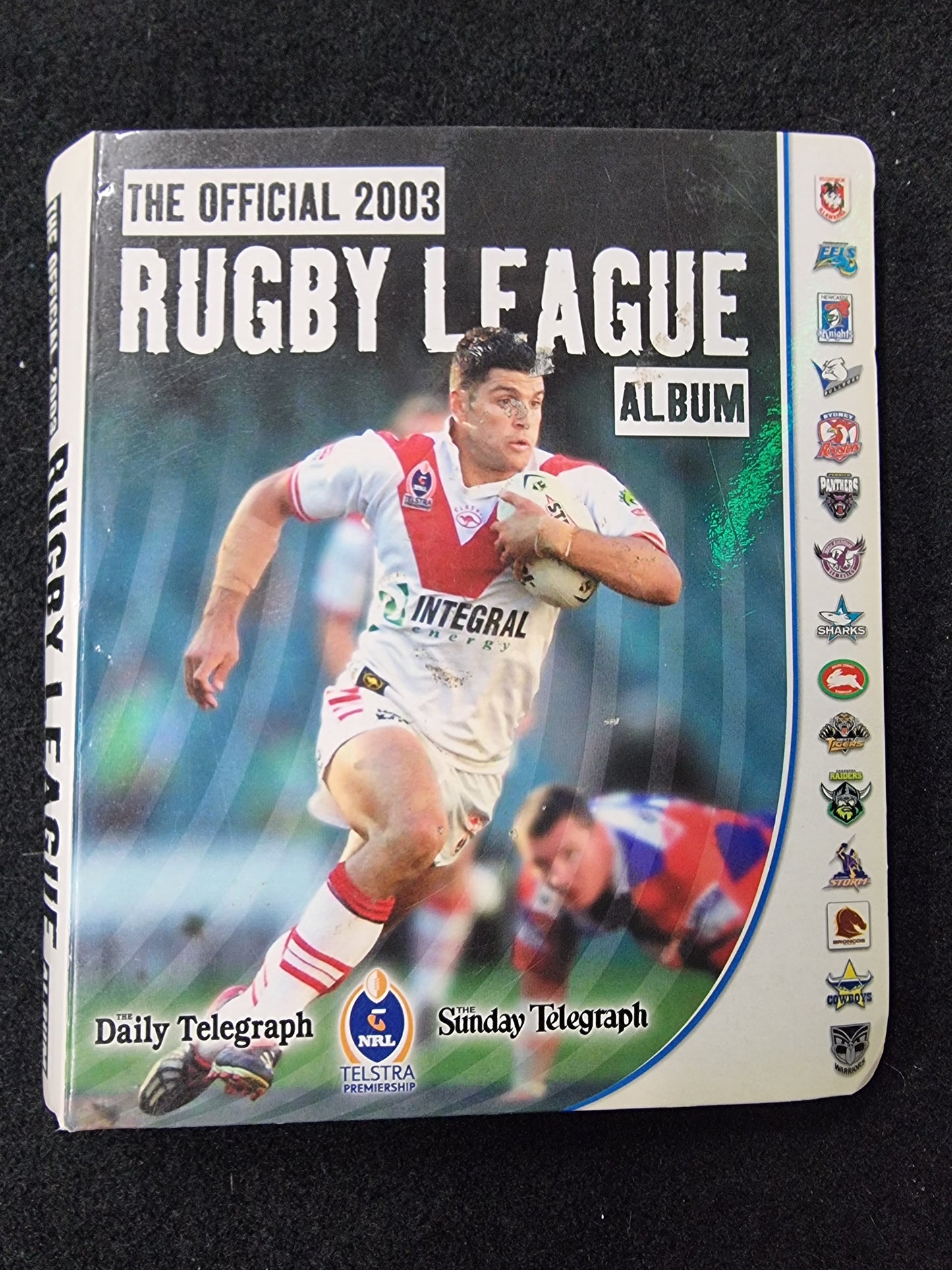 2003 TELEGRAPH NEWSPAPER RUGBY LEAGUE CARD ALBUM, SOME CARDS