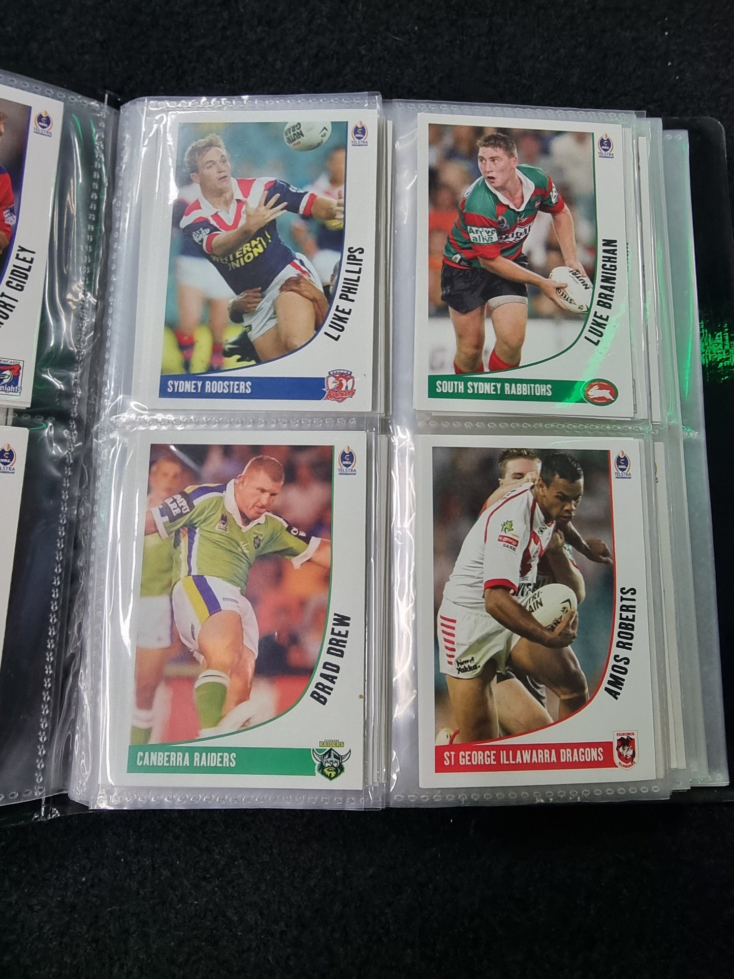 2003 TELEGRAPH NEWSPAPER RUGBY LEAGUE CARD ALBUM, SOME CARDS