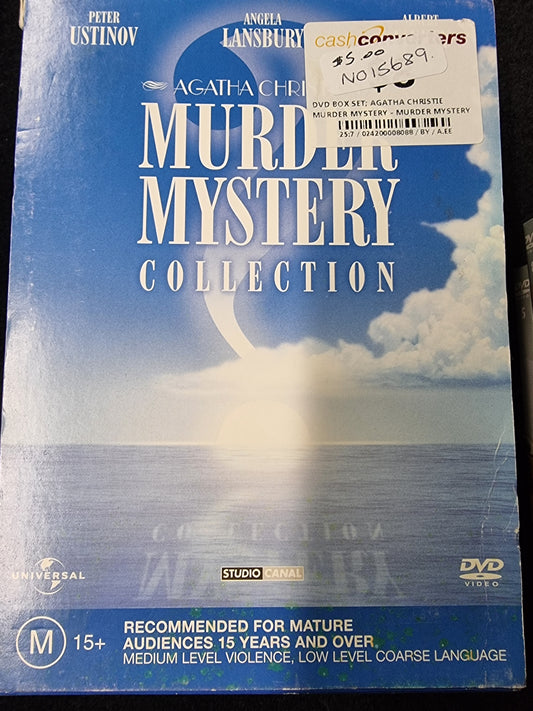 Agatha Christie Murder Mystery Collection DVD Box Set - 4 x DVDs