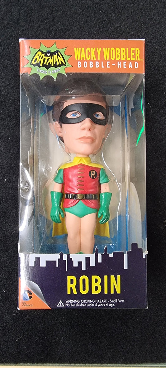 BATMAN CLASSIC TV SERIES WACKY WOBBLER BOBBLE-HEAD ROBIN