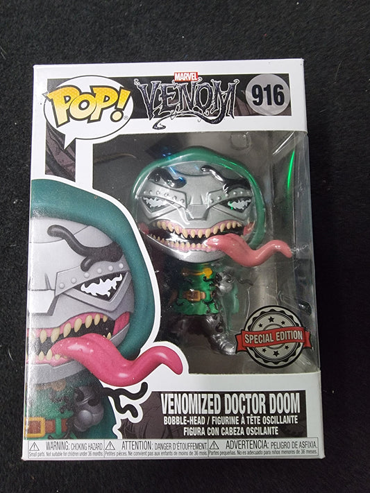 FUNKO POP MARVEL VENOM VENOMIZED DOCTOR DOOM SPECIAL EDITION #916