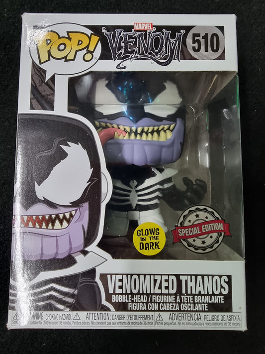 FUNKO POP MARVEL VENOM VENOMIZED THANOS SPECIAL EDITION #510