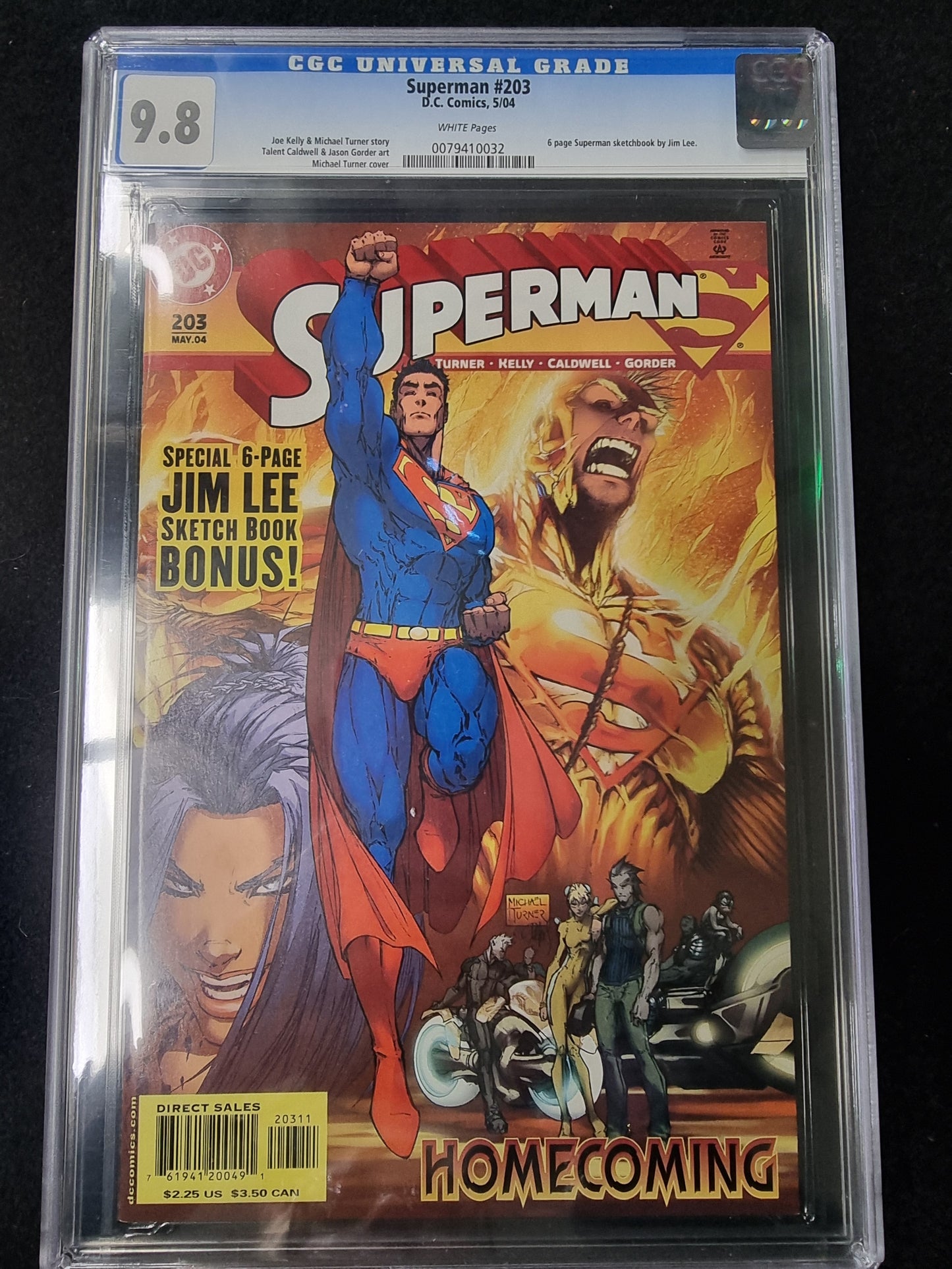 2004 Superman #203 - CGC Graded 9.8