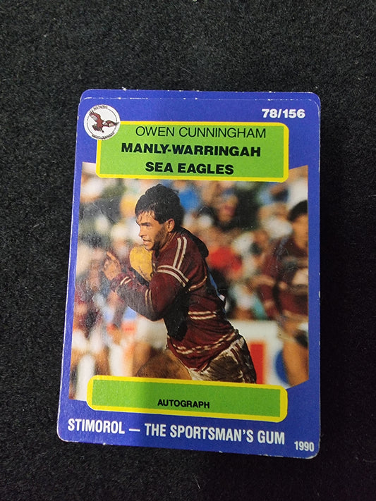 1990 Scanlens Stimorol NRL Rugby League Mixed Card Lot