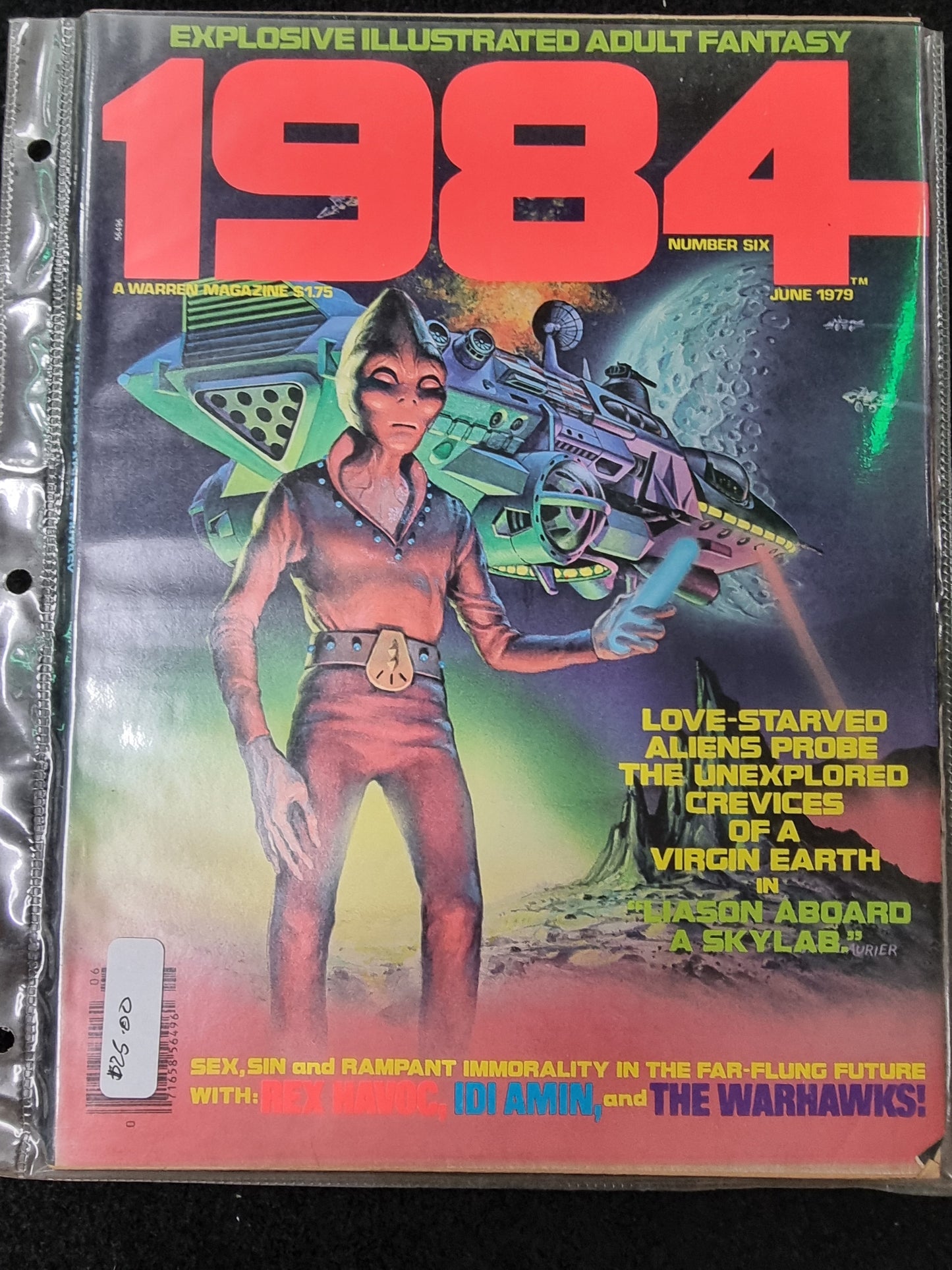 1984  EXPLOSIVE ILLUSTRATED ADULT FANTASY #6