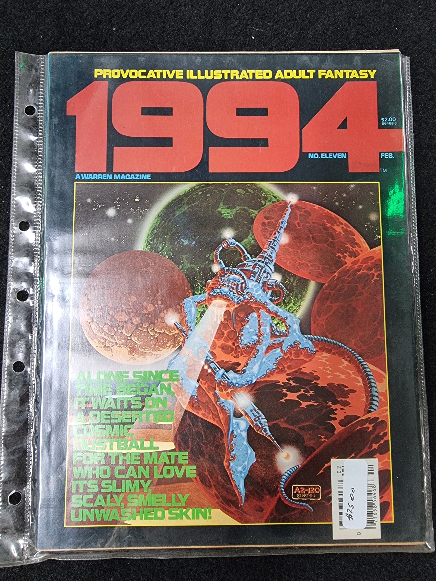 1984  EXPLOSIVE ILLUSTRATED ADULT FANTASY #11