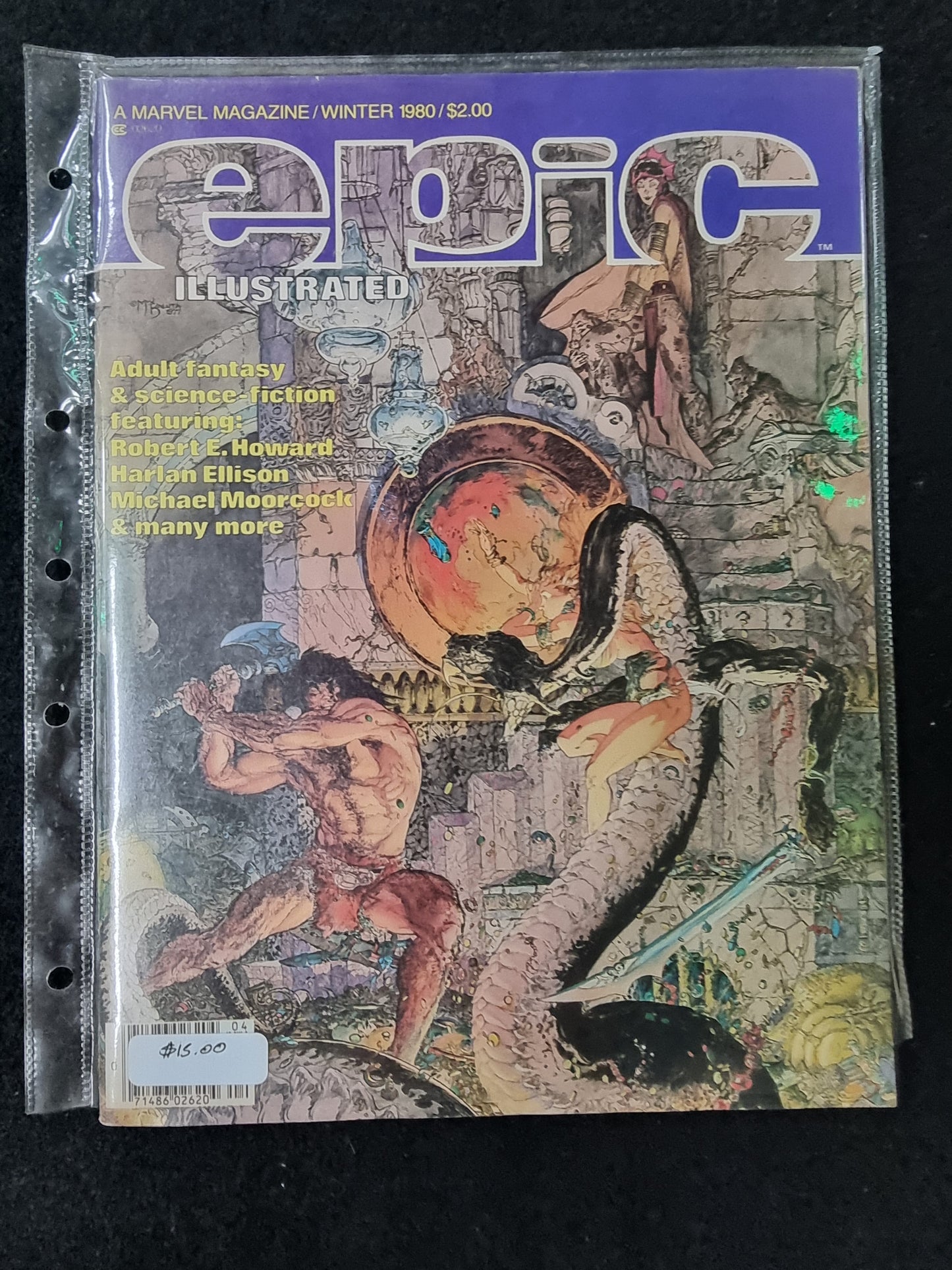 A MARVEL MAGAZINE/ WINTER 1980 EPIC ILLUSTRATED