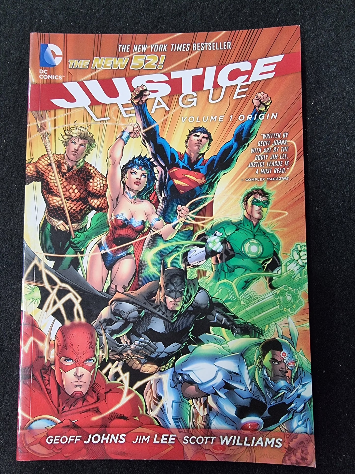 DC COMICS THE NEW 52! JUSTICE LEAGUE VOLUME 1 ORGIN