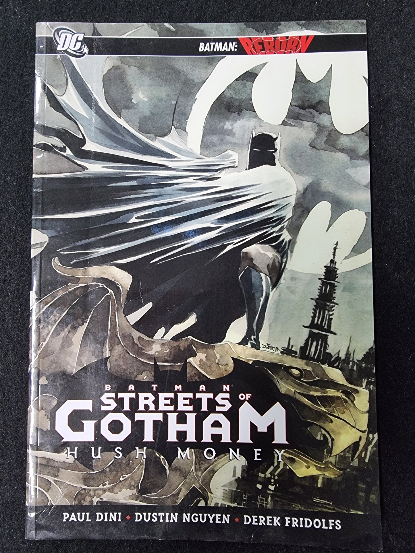 DC COMICS BATMAN:REBORN BATMAN THE STREETS OF GOTHAM HUSH MONEY