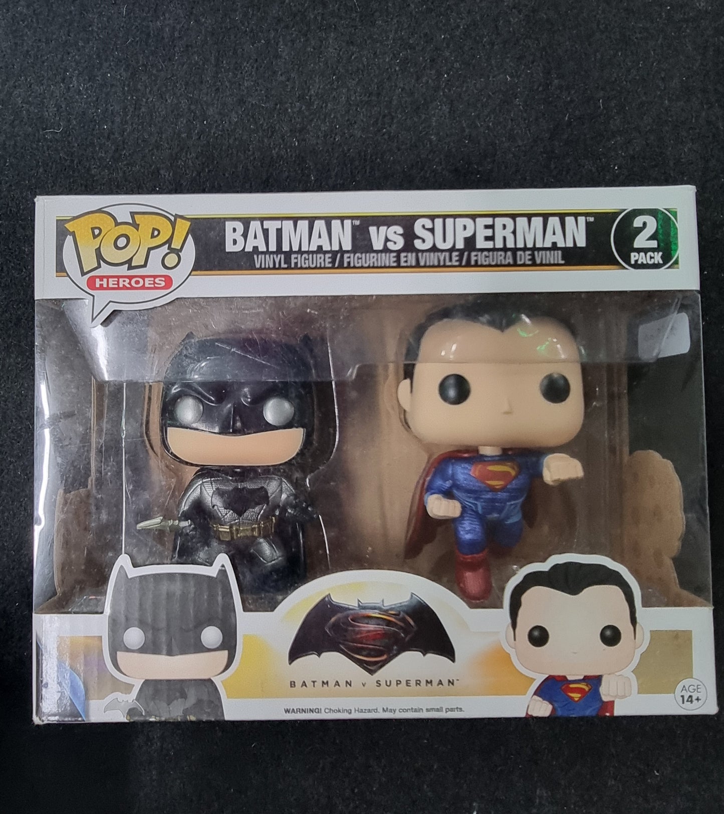 FUNKO POP BATMAN vs SUPERMAN 2 PACK