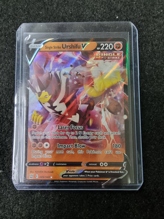 Single Strike Urshifu V 085/163 Battle Styles Pokemon