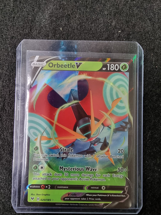 Orbeetle V Ultra Rare - 020/185 Vivid Voltage - Pokemon