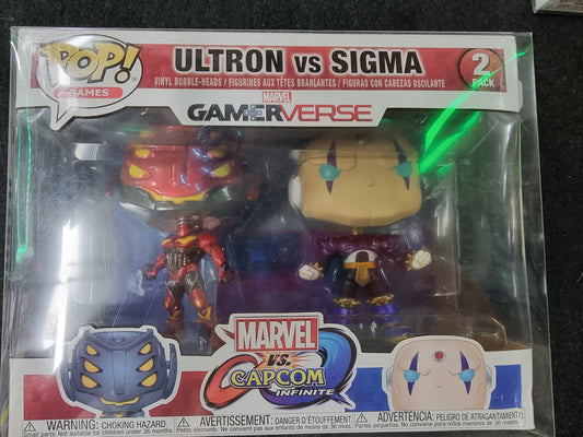 FUNKO POP MARVEL vs. CAPCOM INFINITE ULTRON vs SIGMA 2 PACK