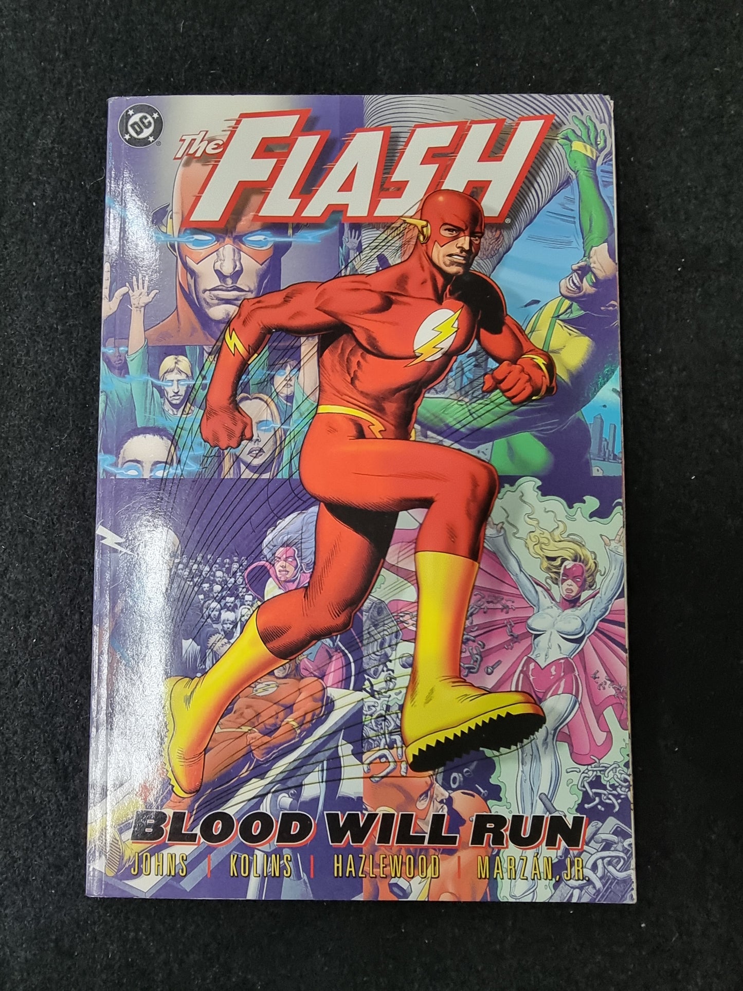 DC THE FLASH BLOOD WILL RUN